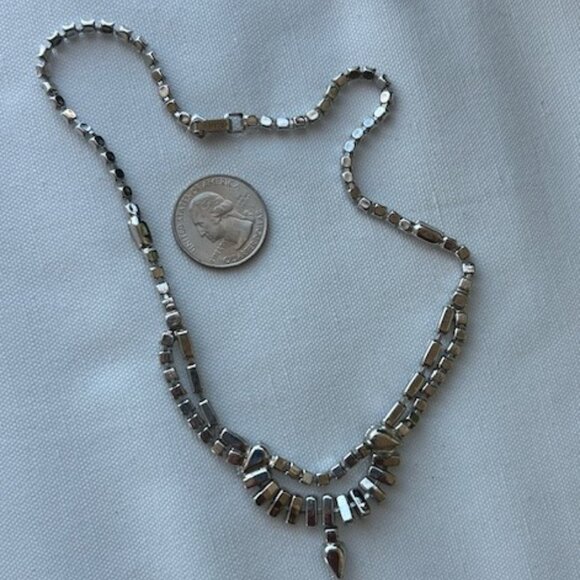 KRAMER “The Diamond Look” Rhinestone Choker NECKLACE - Picture 6 of 9